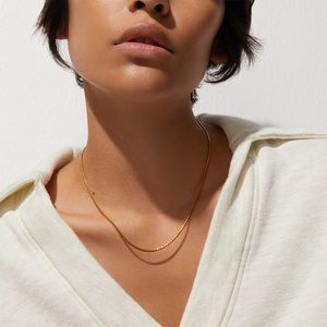 Jenny Bird Priya Snake Chain Necklace